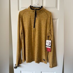 Honey Mustard Canada Weathergear Quarter Zip